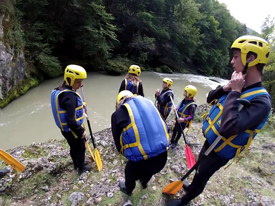raft arrivée au torrent