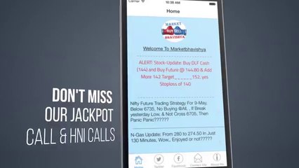 Get High Accurate Stock Future Tips, Nifty future Tips & Commodity tips