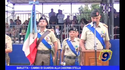 BARLETTA | Cambio della guardia alla Caserma "Stella"