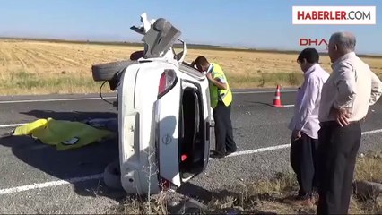 Siverek'te Otomobil Devrildi 1 Ölü, 1 Yaralı