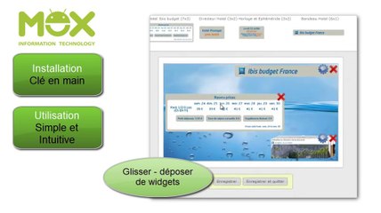 Solution d'affichage dynamique Mox Information Technology