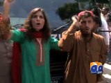 ISB police crackdown on PTI, PAT Workers-13 Sept 2014