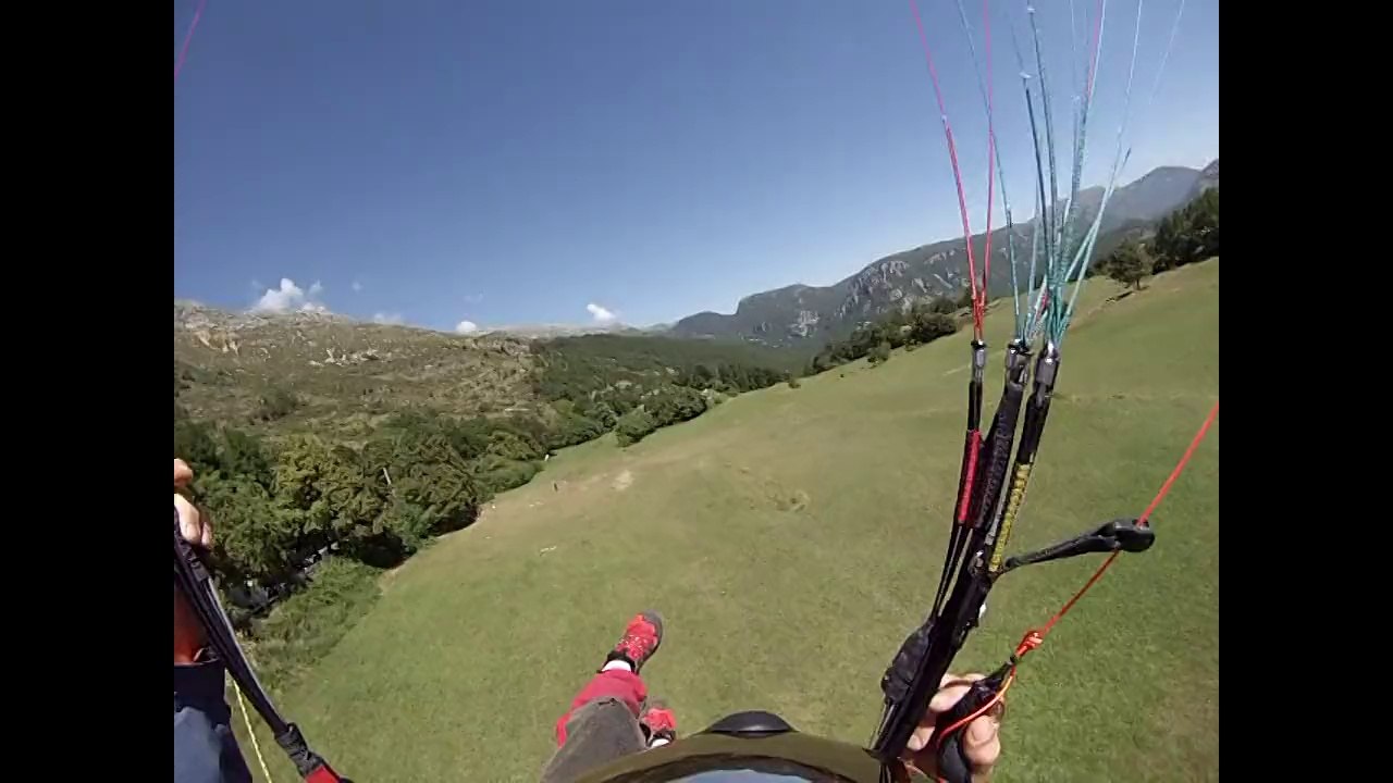 solo sur la cougourde; cervin; parapente et vol de nuit; grande sur le ponset
