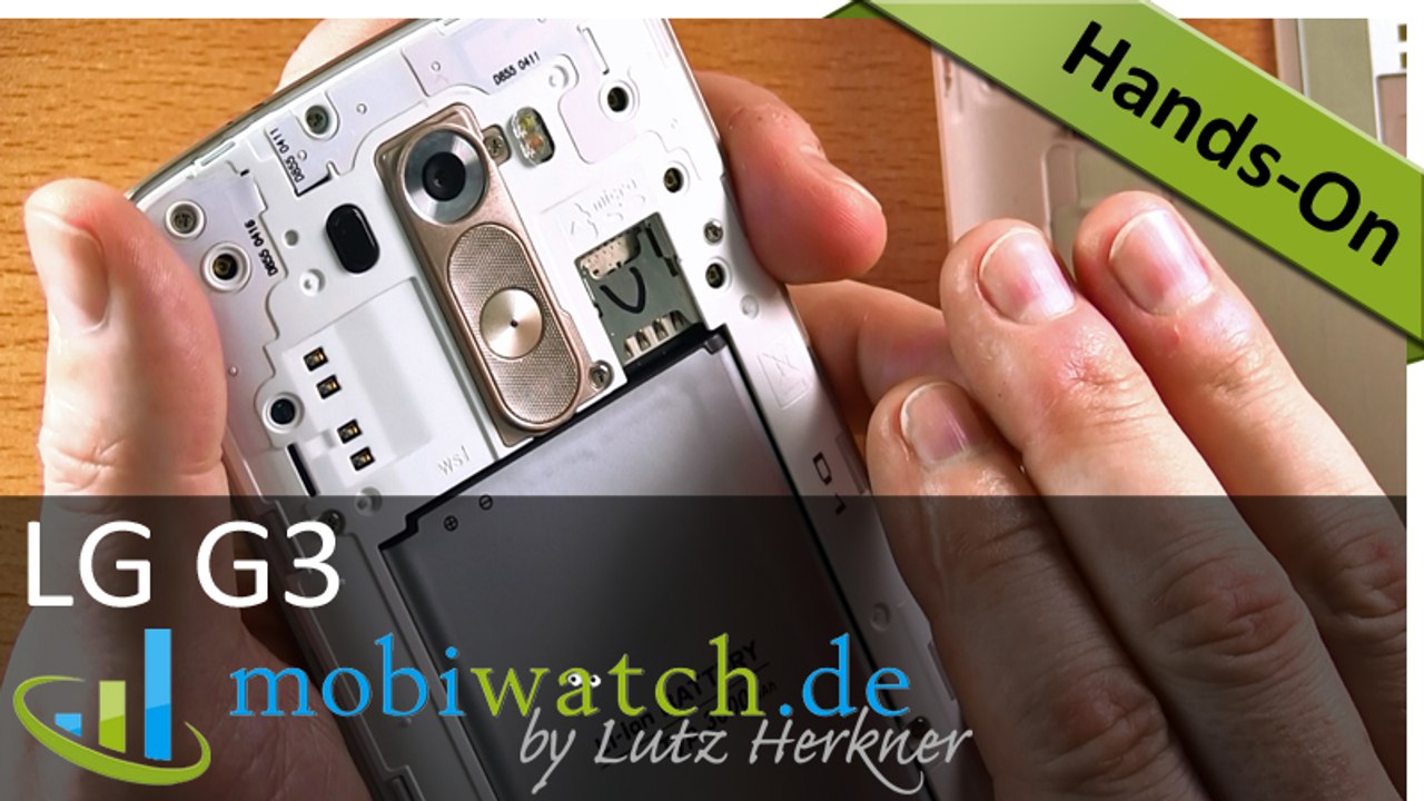 Test LG G3: Das laserscharfe Smartphone im Hands-on-Video (Deutsch)