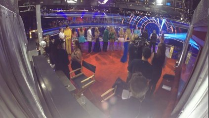 Week 1 - Derek Beth Skybox while Sadie interviewed