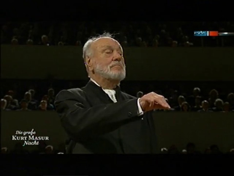 OTTO NICOLAI: Die lustigen Weiber von Windsor, Ouvertüre (Kurt Masur, 2007)