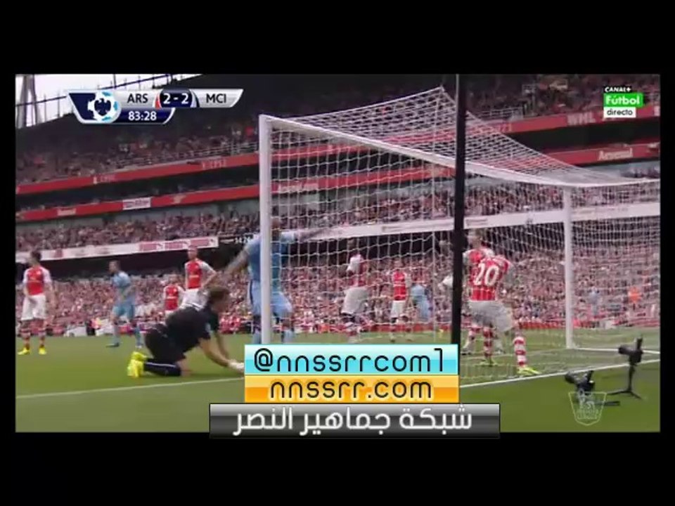 هدف التعديل #مانشيستر_سيتي 2-2 #ارسنال | #ديميكيليز
