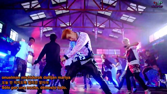 [SUB ESP] 2PM GO CRAZY! MV (color coded + hangul + romanized)