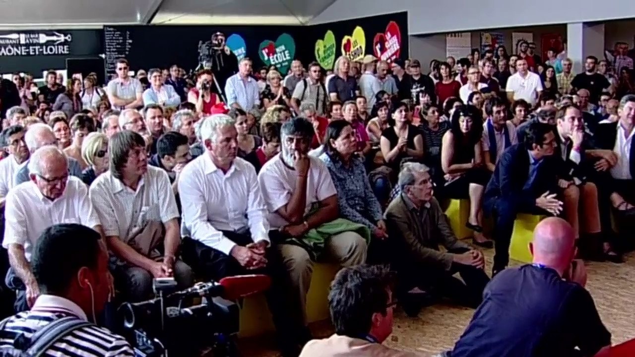 Fête de l'Humanité - Discours de Pierre Laurent aux personnalités