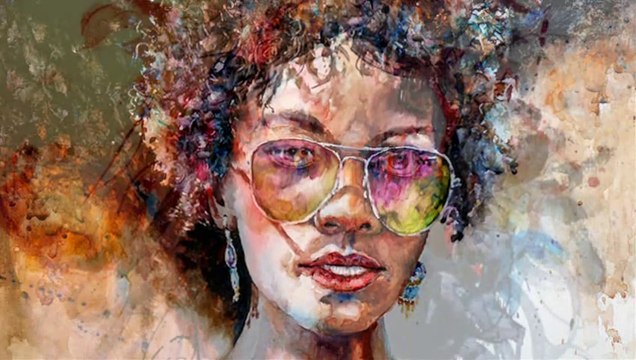 Watercolor Paintings VII Morphing