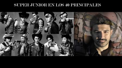 SUPER JUNIOR EN LOS 40 PRINCIPALES CON TONY AGUILAR: Parte 1