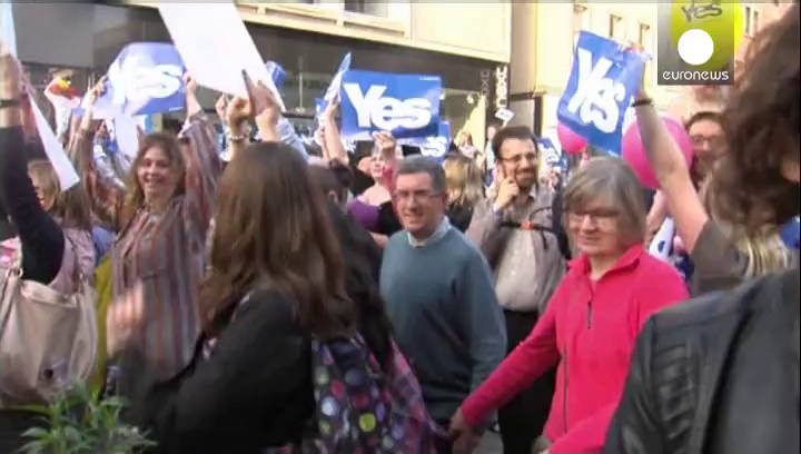 Video Referendum in Scozia, ultimo week end di campagna elettorale. E' caccia agli indecisi