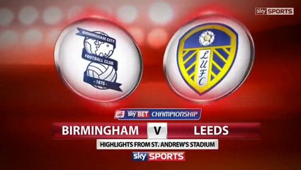 Birmingham 1 v 1 Leeds United Highlights #LUFC