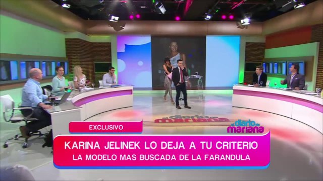 Karina Jelinek volvió y repartió bombachas