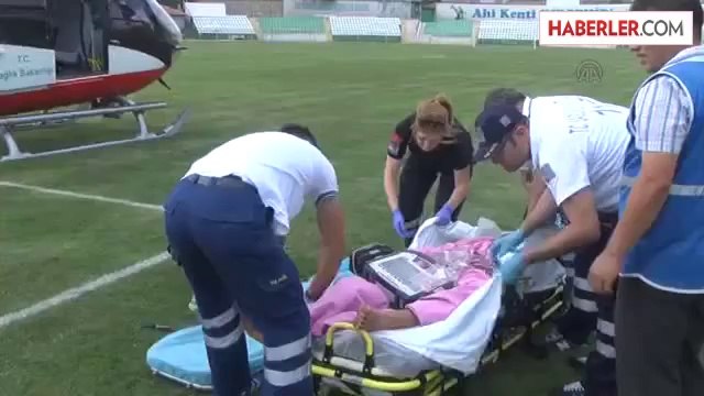 Elektrik akımına kapılan işçi ağır yaralandı -