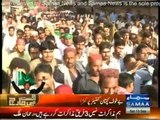 PTI Gathers Impressive Crowd in Larkana Today