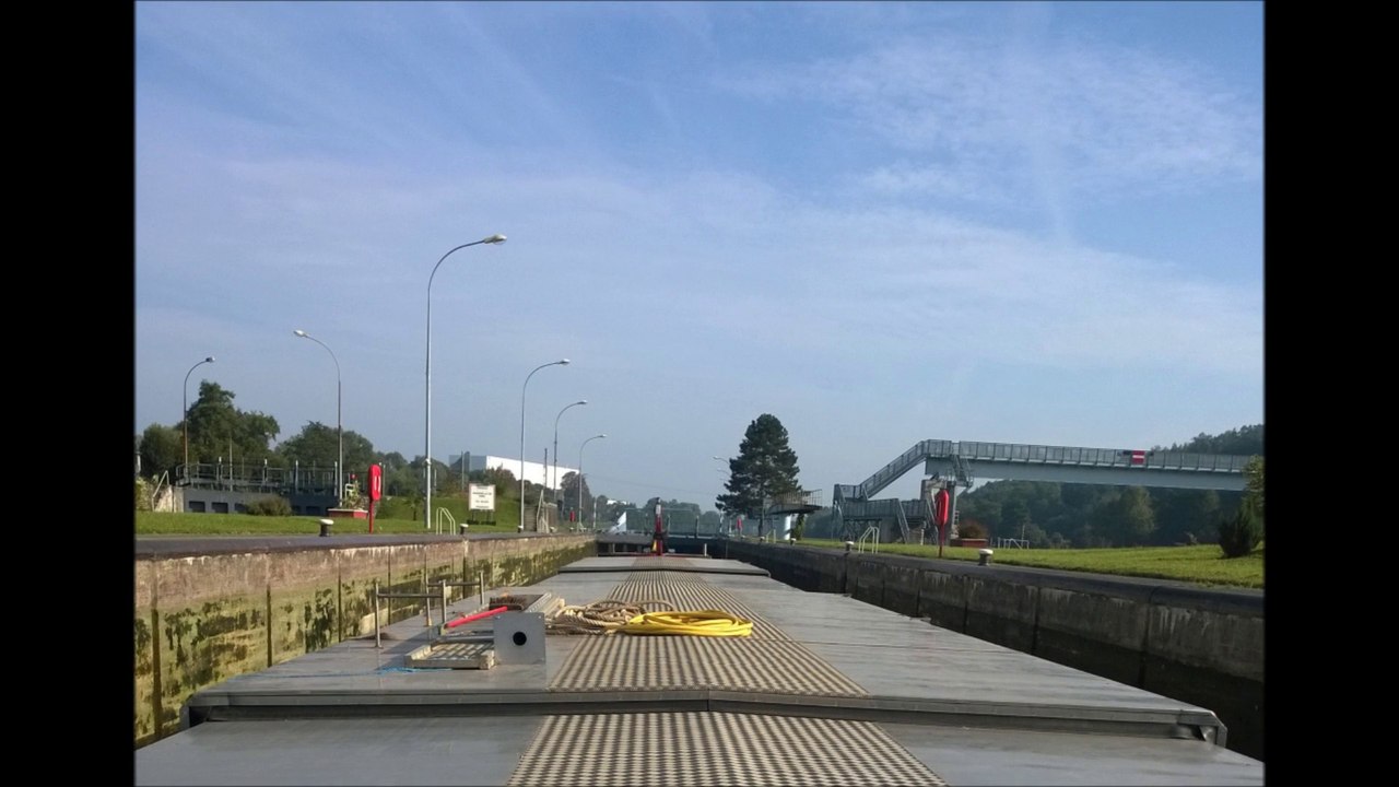 Timelapse - écluse de Creil (Oise)