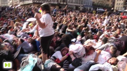 Les zombies envahissent le centre ville de Strasbourg