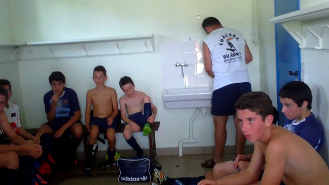 Match U15 B à Kervignac, samedi 13 septembre, déception après la défaite