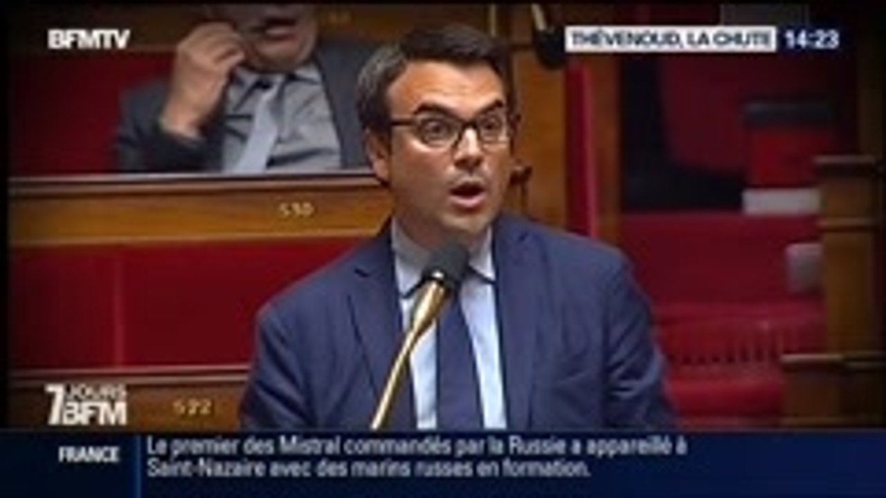7 jours BFM: Thomas Thévenoud, la chute - 13/09