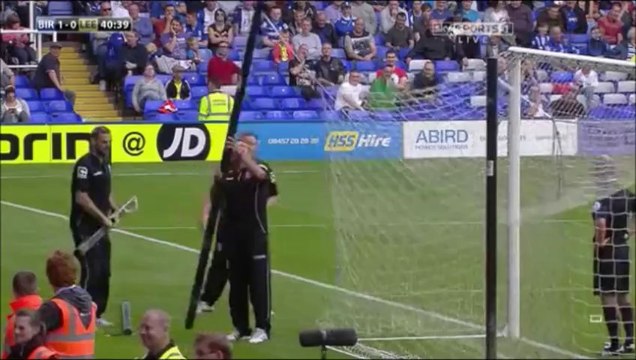 ....Sacked in the Morning.. #LUFC fans at Birmingham