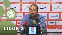 Conférence de presse AS Nancy-Lorraine - FC Sochaux-Montbéliard (1-1) : Pablo  CORREA (ASNL) - Olivier ECHOUAFNI (FCSM) - 2014/2015