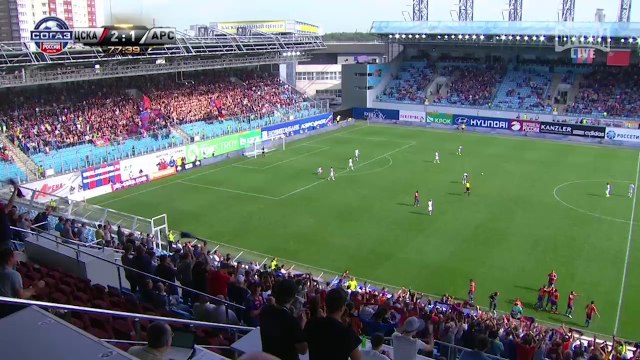 ПФК ЦСКА - Арсенал - 2:1. Ерёменко, 78 (2:1)