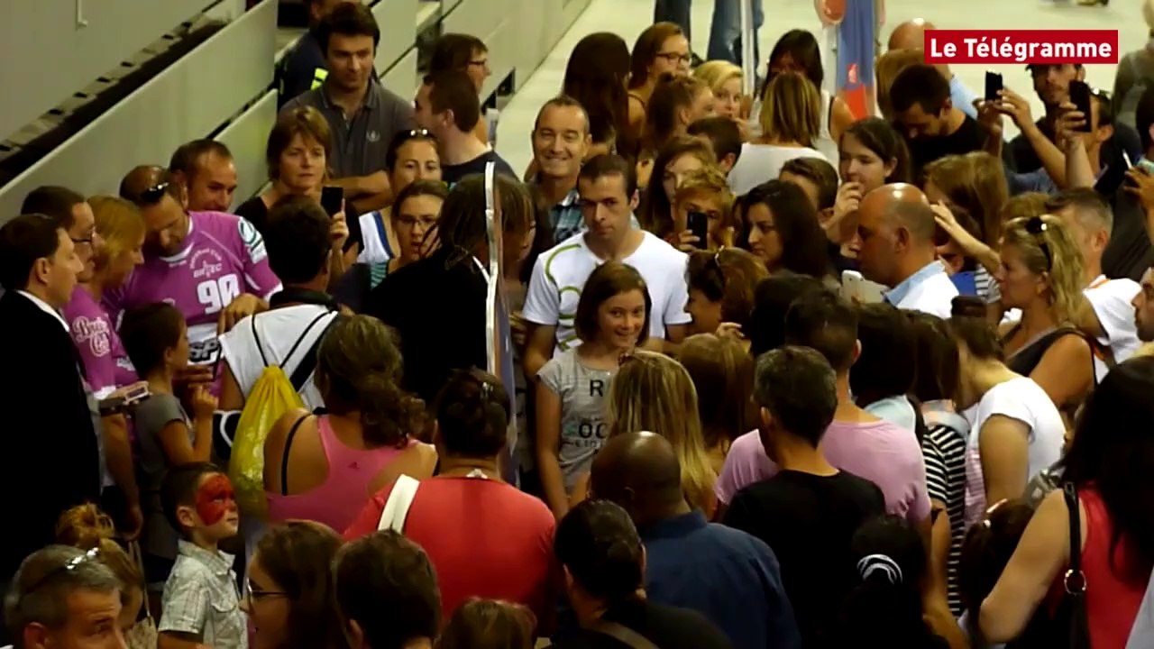 Brest. Inauguration de l'Arena