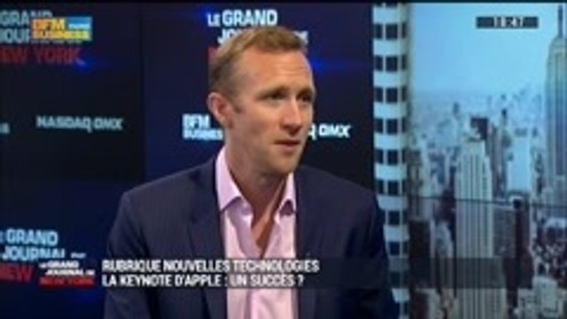 Rubriques nouvelles technologies: la keynote d’Apple est-elle un succès ?: Frédéric Montagnon, dans Le Grand Journal de New York - 13/09 4/4