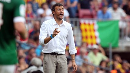 Luis Enrique: "There's no better goal than to be a complete team"