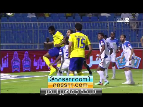 هدف التقدم لصالح #النصر 3-2 ضد #الفتح #ابرا