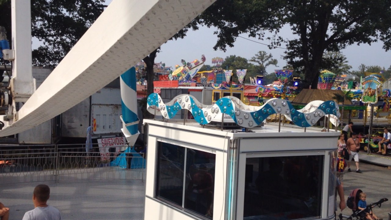 La Foire de Béré vue de la Grande roue