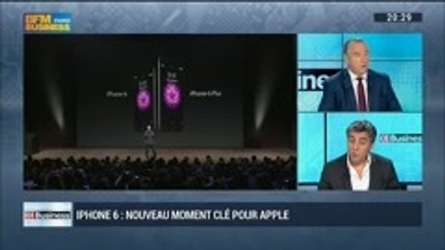 Pourquoi les annonces d’Apple représentent-elles un moment clé de son histoire ?: Christofer Ciminelli, Pascal Samama et Christophe Pecquerie, dans 01Business - 13/09 3/4