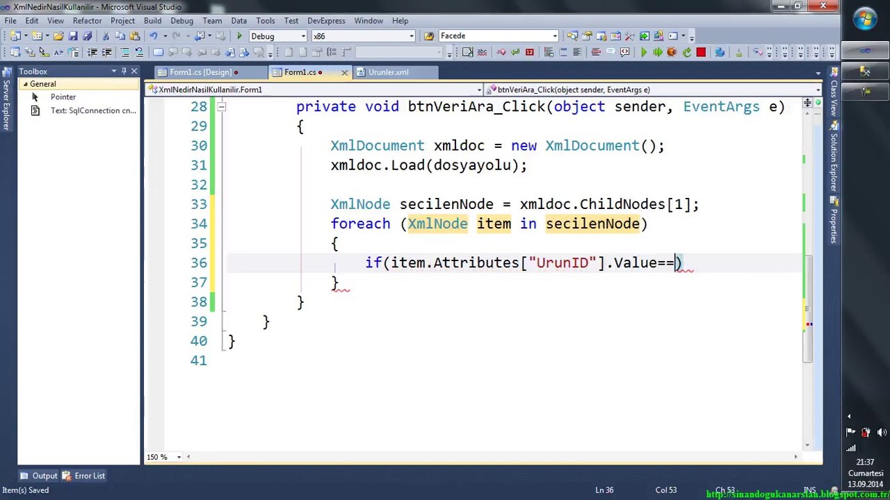 Xml Nedir Nasil Kullanilir Giris Videosu