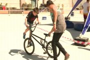 Matadero acoge el 'FestiBal con B de Bici'