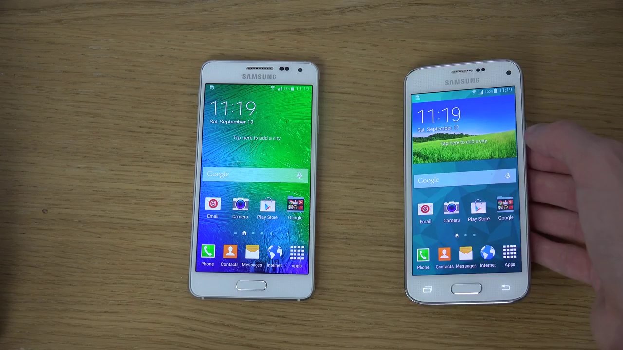 Samsung Galaxy Alpha vs. Samsung Galaxy S5 Mini - Review