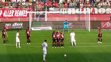 13/09/14 : SRFC-PSG : coup-franc Ibrahimovic (68')