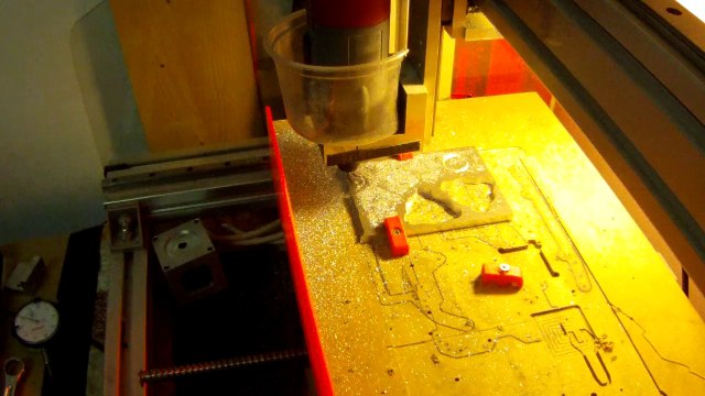 Usinage d'une butée de gaine