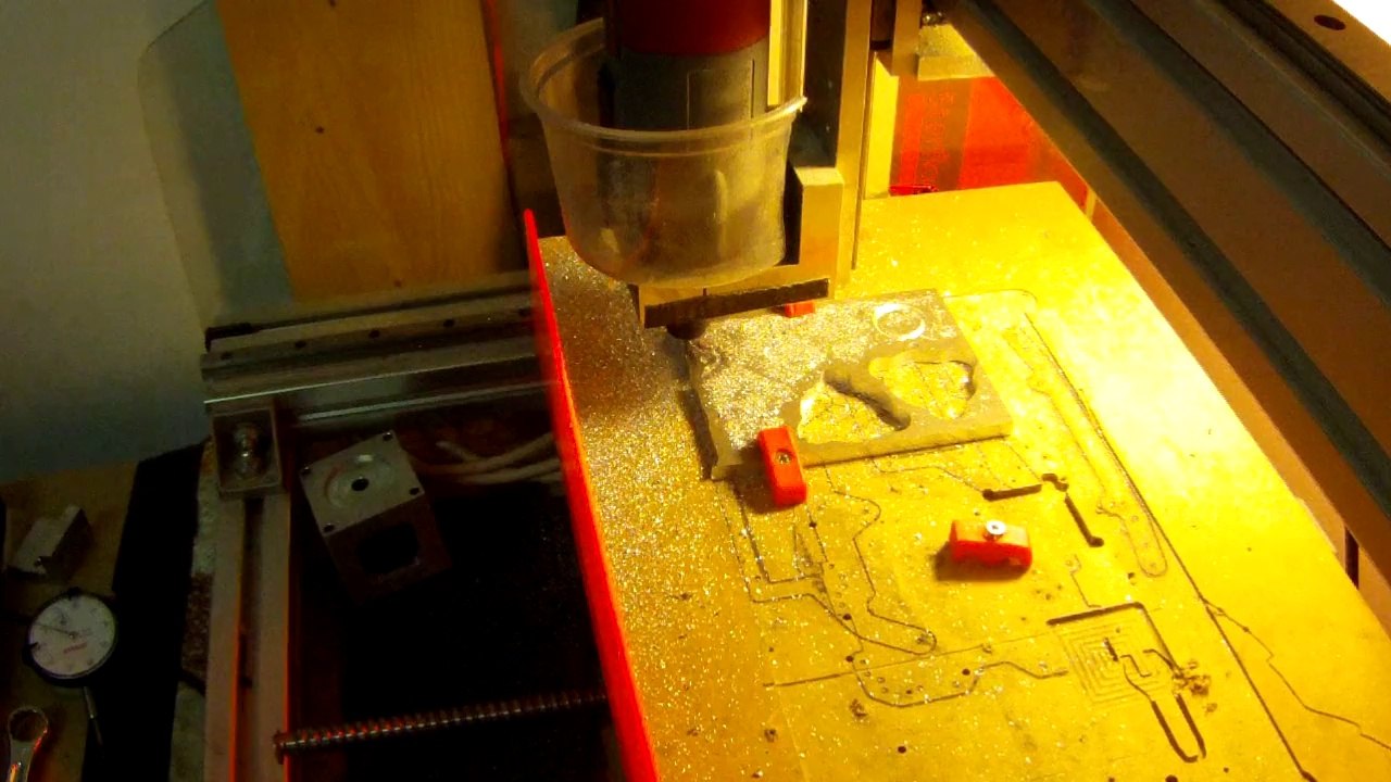 Usinage d'une butée de gaine