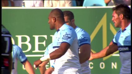 Bayonne-Brive: Essai Joe Rokocoko (BAY) - J5 - Saison 2014-2015