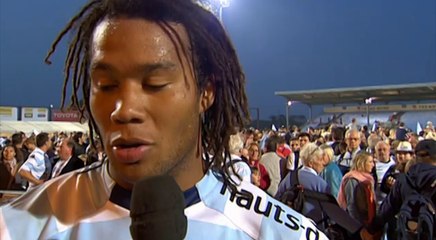 Racing-Lyon: Interview Teddy Thomas (RAC) - J5 - Saison 2014/2015