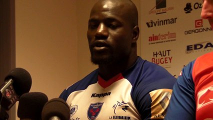 Rugby Top 14 - Mahamadou Diaby après Oyonnax - Grenoble