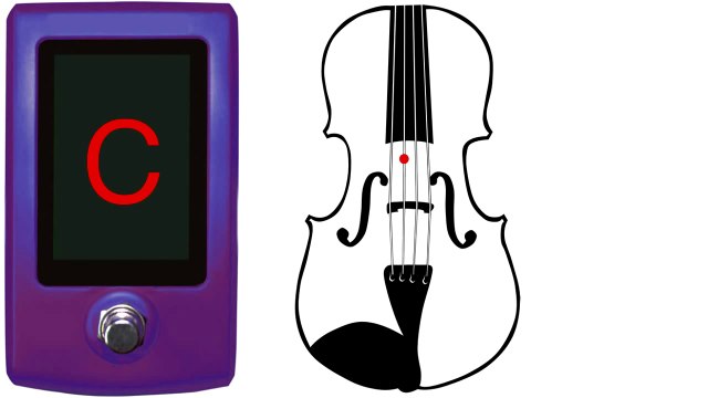 Violin Tuner - Fiddle Tuner - Cajun Tuning