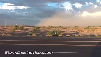 Phoenix Haboob - Massive Dust Storm B-roll (06/09/2014)