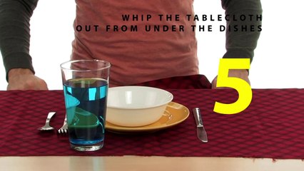 The Tablecloth Trick - Sick Science! #010