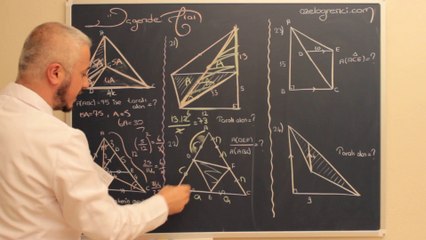 Üçgende Alan 6-ozelogrenci.com