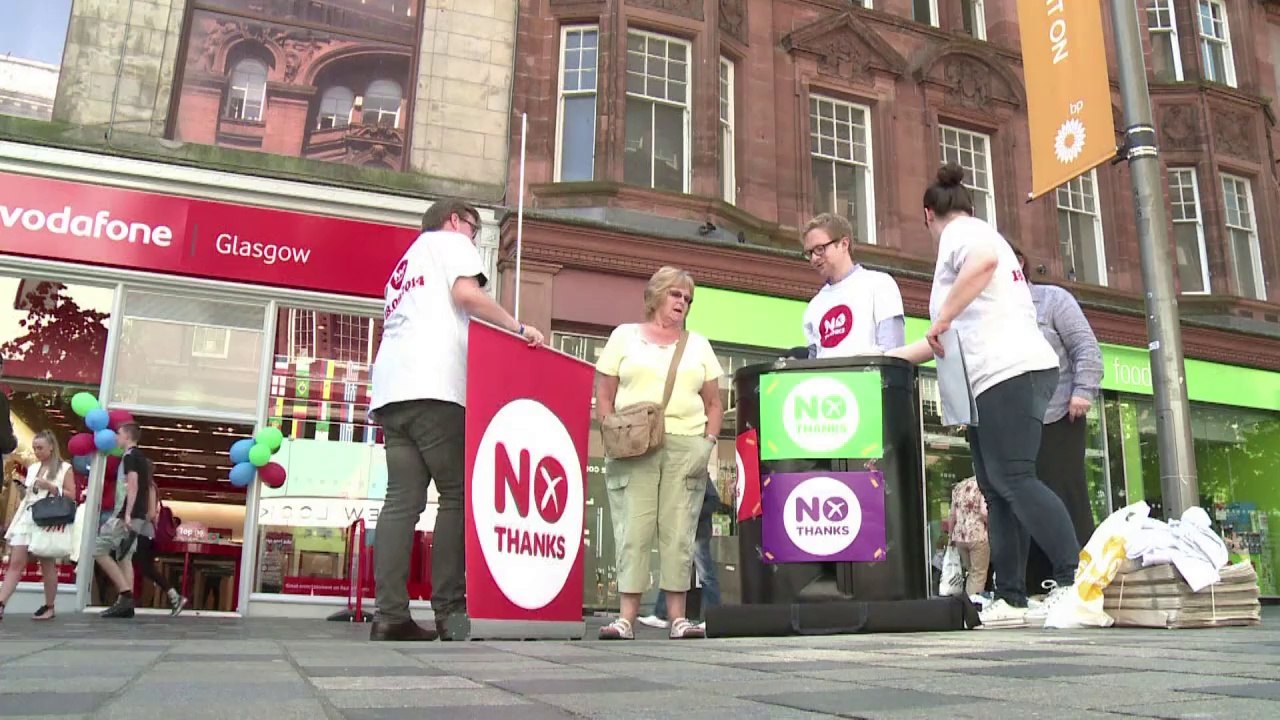 Schotten im Ausland bei Referendum außen vor