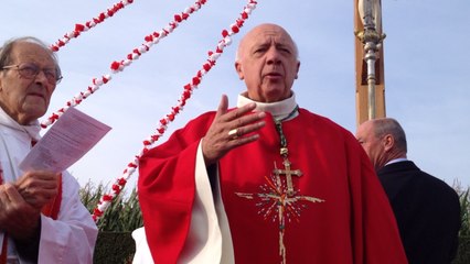 Bénédiction du calvaire de Formigny