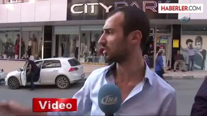 Karşıdan Karşıya Geçmek İsterken Araba Çarptı