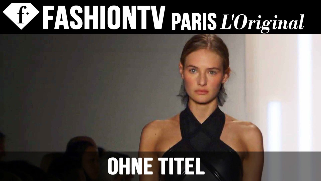 Ohne Titel Spring/Summer 2015 Runway Show | New York Fashion Week NYFW | FashionTV
